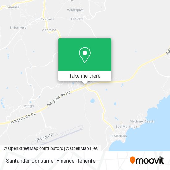 Santander Consumer Finance map