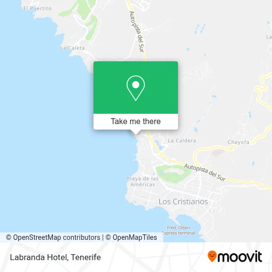 Labranda Hotel map