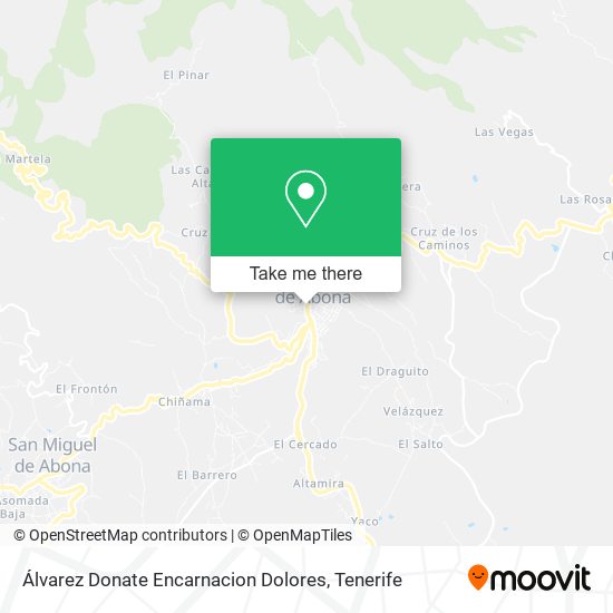 Álvarez Donate Encarnacion Dolores map