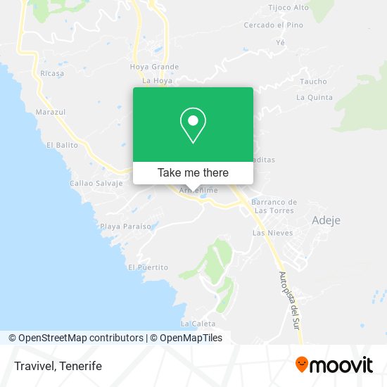 Travivel map