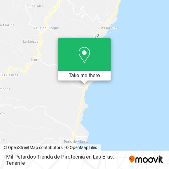 Mil Petardos Tienda de Pirotecnia en Las Eras map