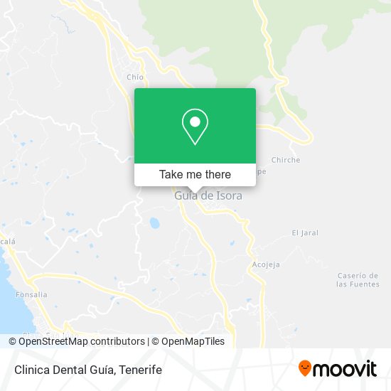 Clinica Dental Guía map