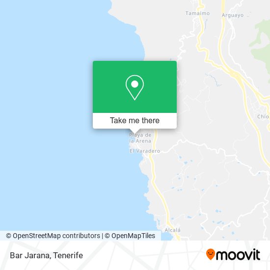 Bar Jarana map