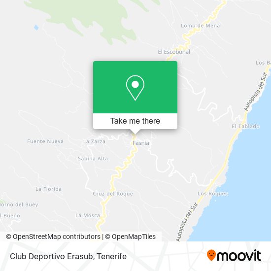Club Deportivo Erasub map