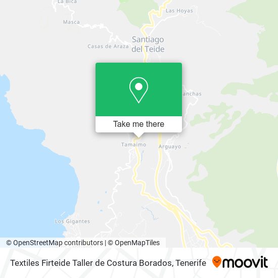 Textiles Firteide Taller de Costura Borados map