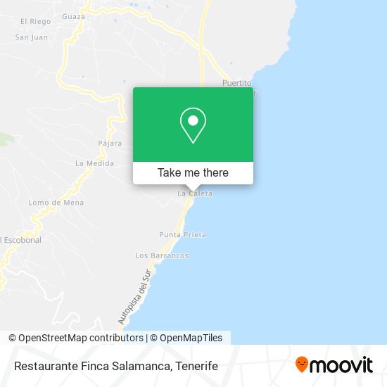 Restaurante Finca Salamanca map