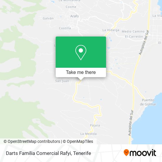 Darts Familia Comercial Rafyi map