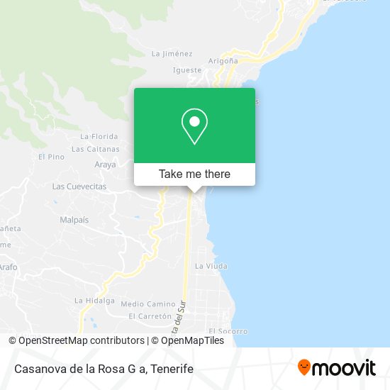 Casanova de la Rosa G a map