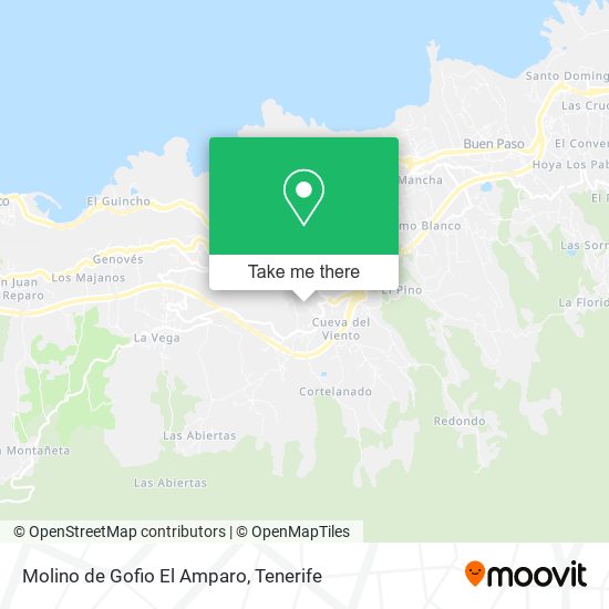 Molino de Gofio El Amparo map