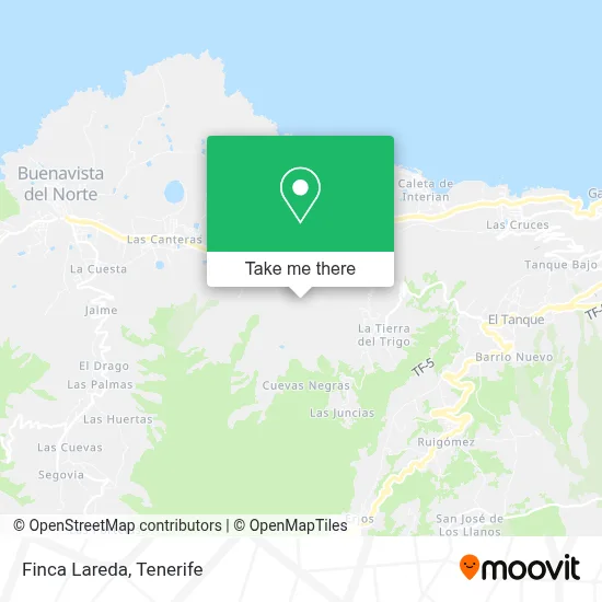 Finca Lareda map