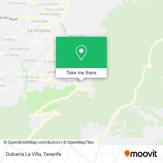 Dulcería La Villa map