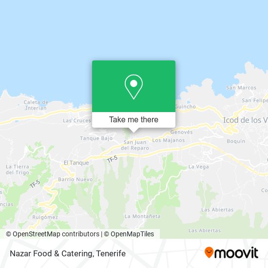 Nazar Food & Catering map