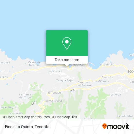 Finca La Quinta map