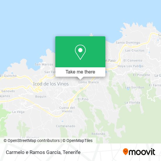 Carmelo e Ramos García map