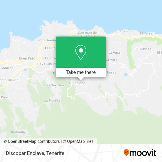 Discobar Enclave map