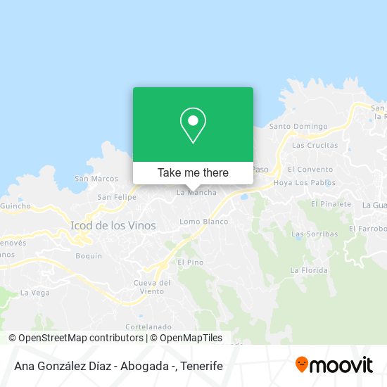 Ana González Díaz - Abogada - map