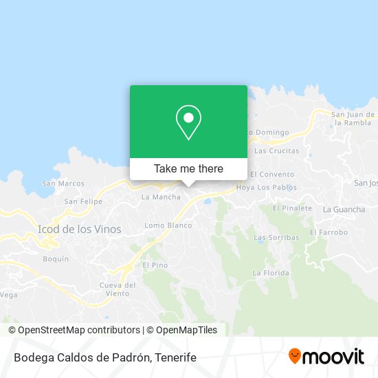 Bodega Caldos de Padrón map
