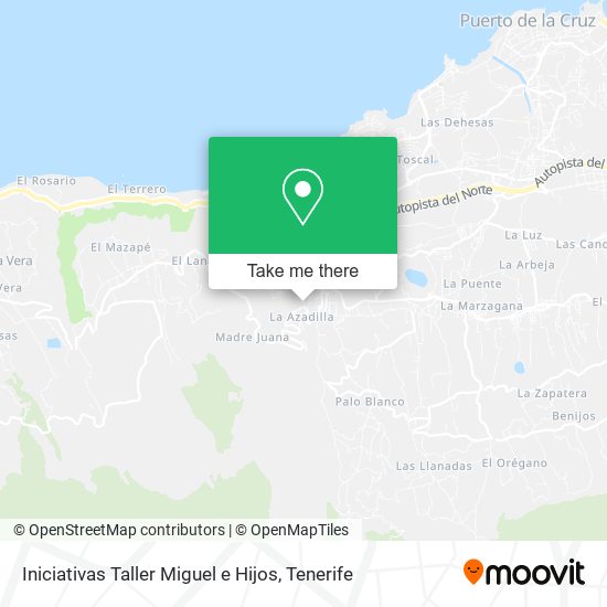 Iniciativas Taller Miguel e Hijos map