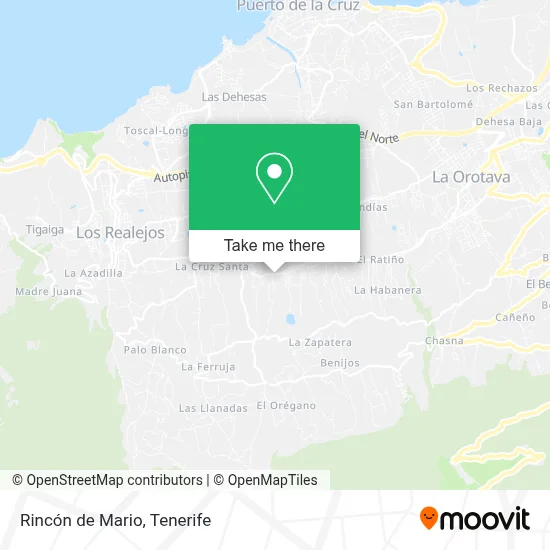 Rincón de Mario map