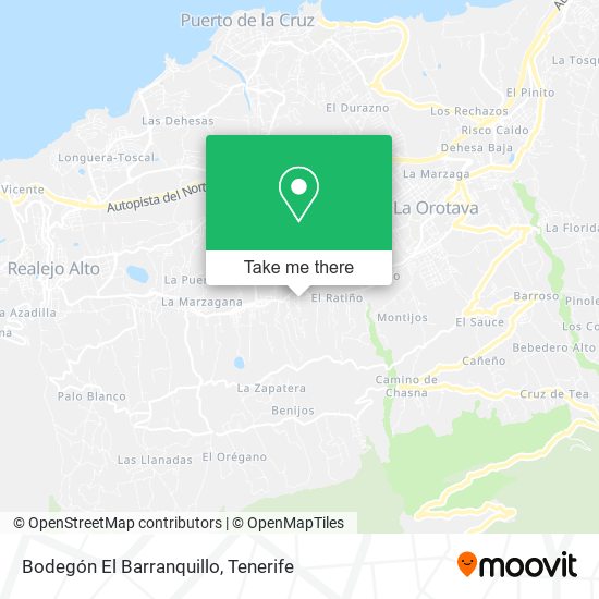Bodegón El Barranquillo map