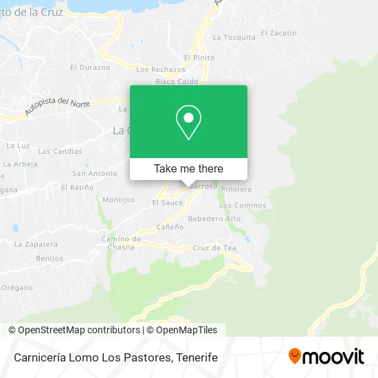 Carnicería Lomo Los Pastores map