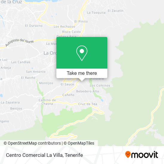 Centro Comercial La Villa map