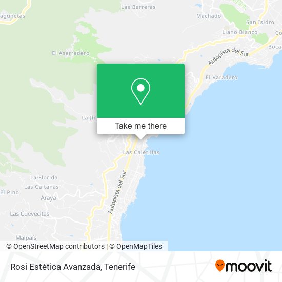 Rosi Estética Avanzada map