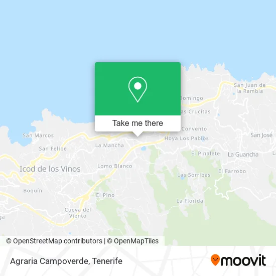 Agraria Campoverde map