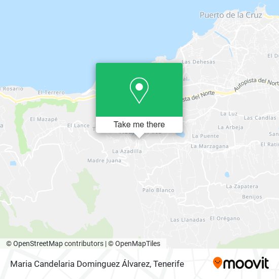 Maria Candelaria Dominguez Álvarez map