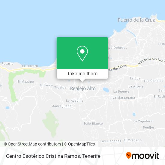 Centro Esotérico Cristina Ramos map