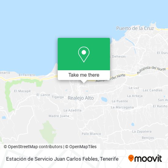 Estación de Servicio Juan Carlos Febles map