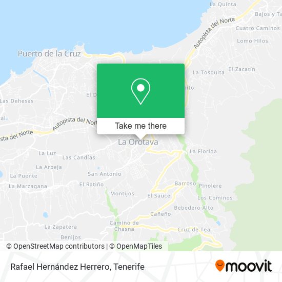 Rafael Hernández Herrero map