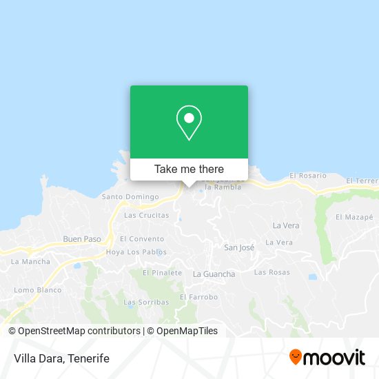 Villa Dara map
