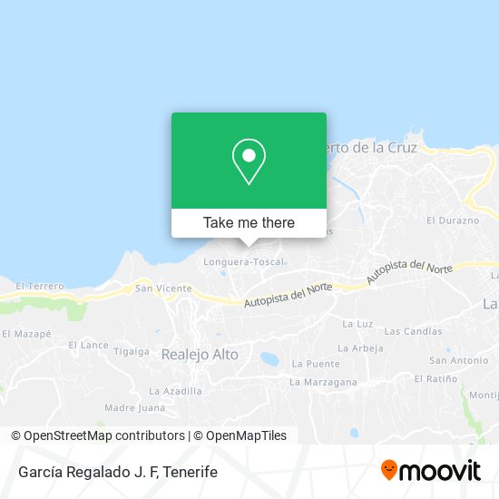 García Regalado J. F map