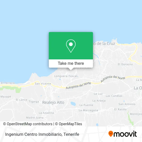 Ingenium Centro Inmobiliario map