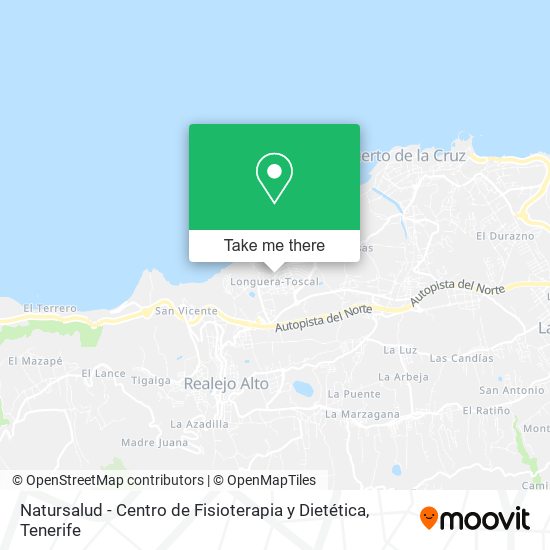 Natursalud - Centro de Fisioterapia y Dietética map