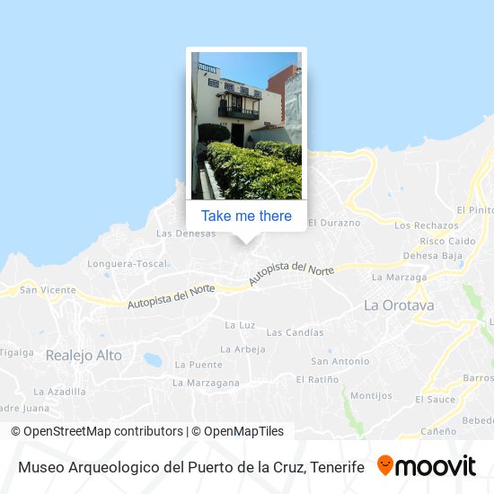 Museo Arqueologico del Puerto de la Cruz map