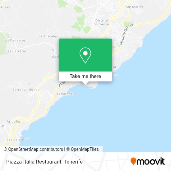 Ristorante Piazza Italia map