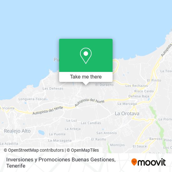 Inversiones y Promociones Buenas Gestiones map