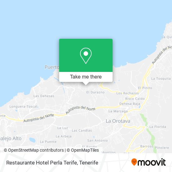 Restaurante Hotel Perla Terife map