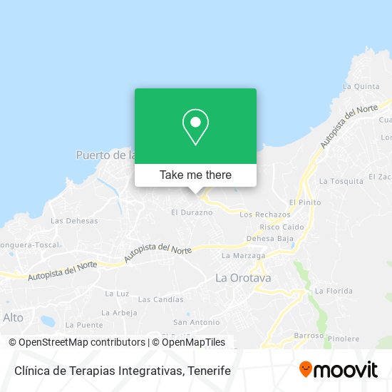 Clínica de Terapias Integrativas map
