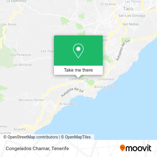 Congelados Chamar map