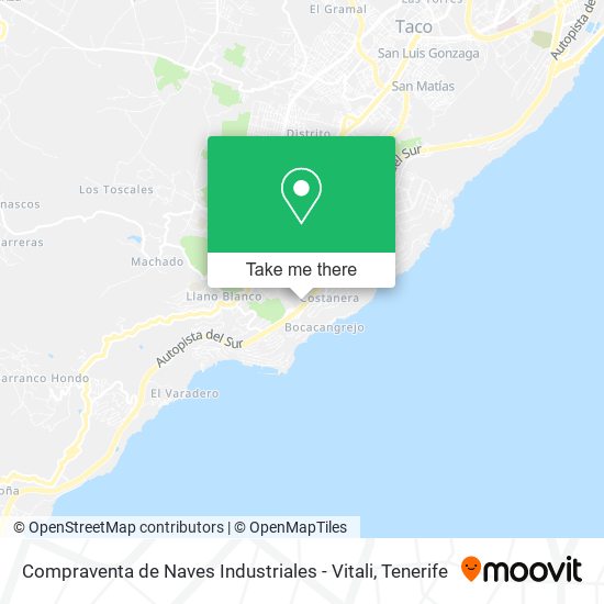 Compraventa de Naves Industriales - Vitali map