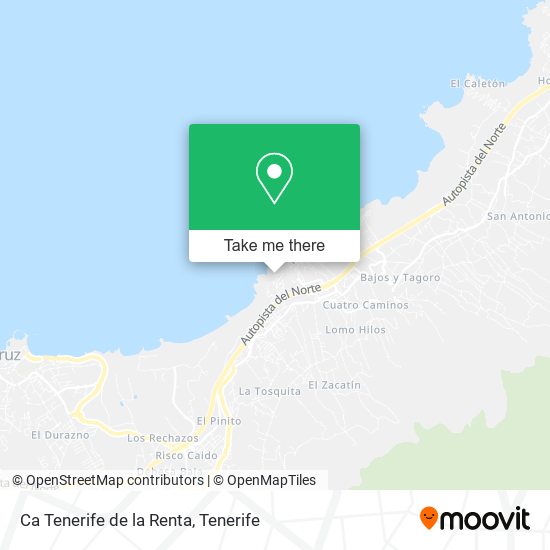 Ca Tenerife de la Renta map