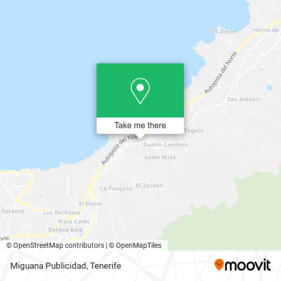 Miguana Publicidad map