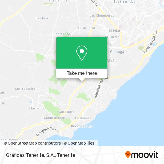 Gráficas Tenerife, S.A. map