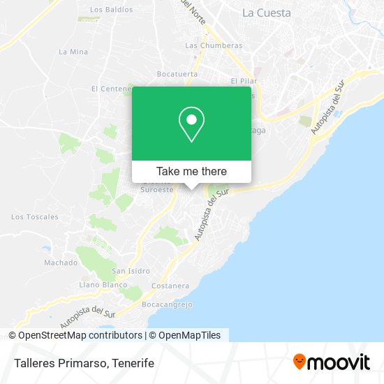 Talleres Primarso map