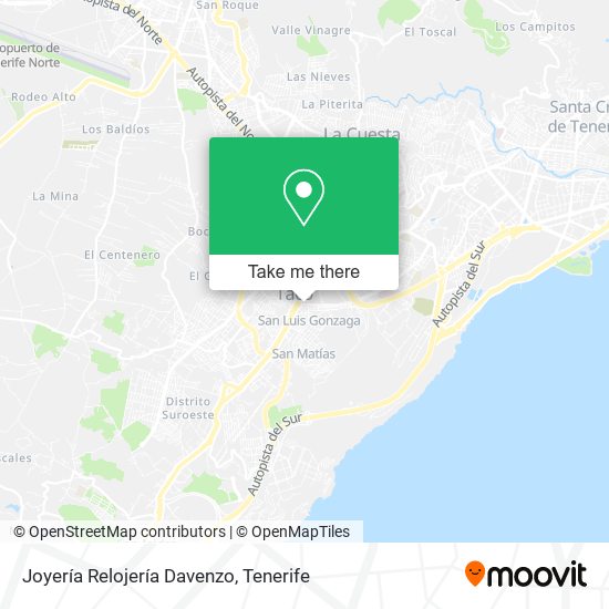 Joyería Relojería Davenzo map