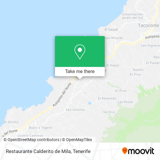 Restaurante Calderito de Mila map