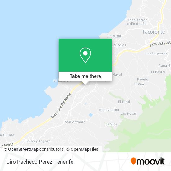 Ciro Pacheco Pérez map